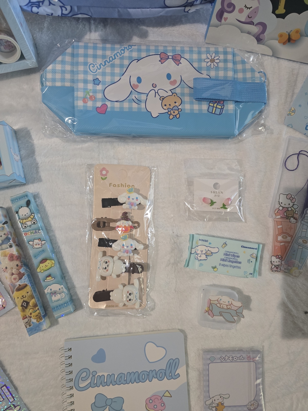 Sanrio Cinnamoroll Back to School Mega Bundle - Backpack Stationery Drawing Pad - Picture 6 of 7